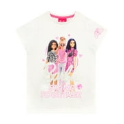 Barbie Girls Stand Together T-Shirt White Sizes 3T-10
